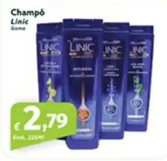 Roque Supermercados Champô Linic promoção