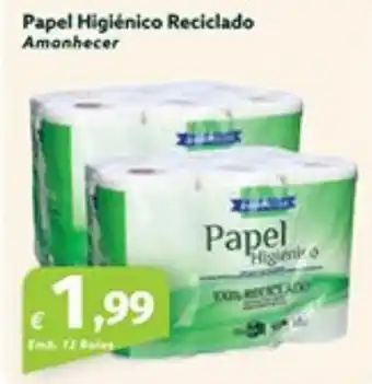 Roque Supermercados Papel Higiénico Reciclado Amanhecer promoção
