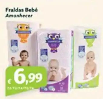 Fraldas Bebé Amanhecer