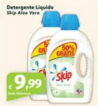 Roque Supermercados Detergente Liquido Skip Aloe Vera promoção
