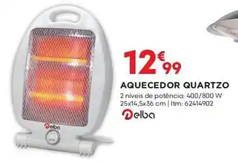 Bricomarché AQUECEDOR QUARTZO promoção