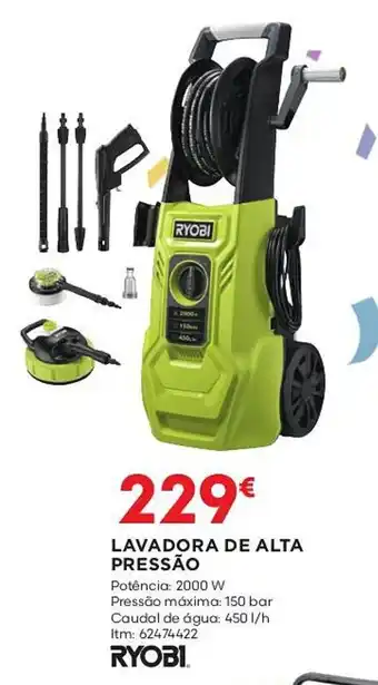 Bricomarché LAVADORA DE ALTA PRESSÃO promoção
