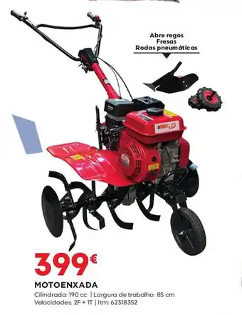 Bricomarché MOTOENXADA promoção