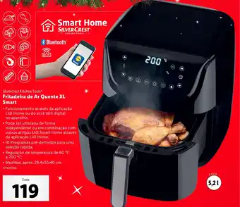 Lidl Silvercrest Kitchen Tools Fritadeira de Ar Quente XL Smart promoção