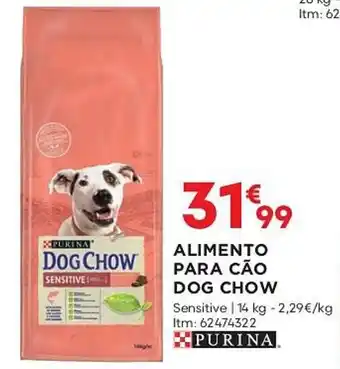 ALIMENTO PARA CÃO DOG CHOW Sensitive | 14 kg