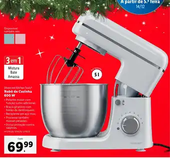 Lidl Silvercrest Kitchen Tools Robô de Cozinha 600 W promoção
