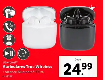 Silvercrest Auriculares True Wireless