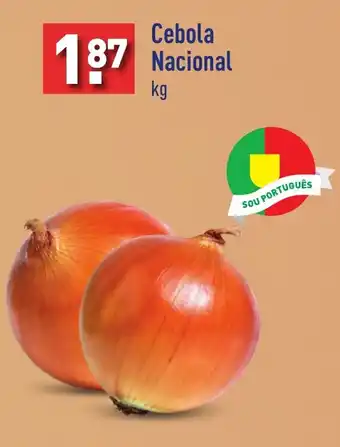 ALDI Cebola Nacional kg promoção