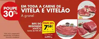 Pingo Doce BIFE DO REDONDO kg promoção