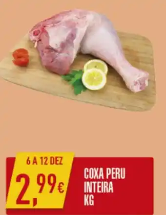 Miranda Supermercados COXA PERU INTEIRA KG promoção