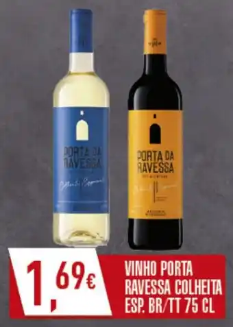 Miranda Supermercados VINHO PORTA RAVESSA COLHEITA ESP.BR/TT 75 CL promoção