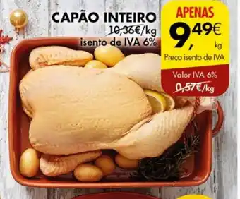 Pingo Doce CAPÃO INTEIRO kg promoção