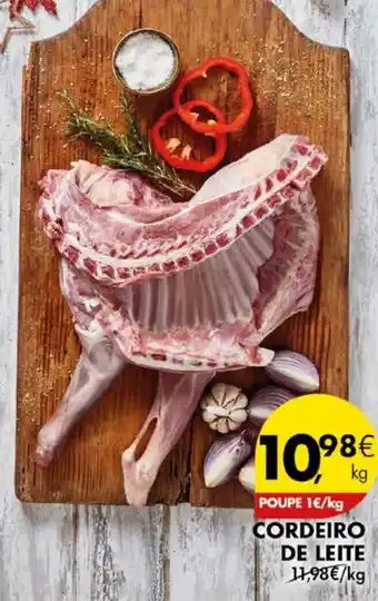 Pingo Doce CORDEIRO DE LEITE kg promoção