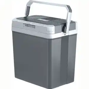 Geleira eléctrica 24l, refrigerador eléctrico mpm mpm-28-cbm-08ya cinza