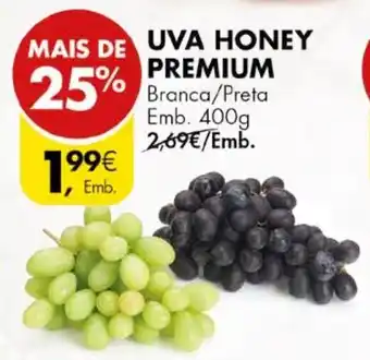 Pingo Doce UVA HONEY PREMIUM Emb. 400g promoção