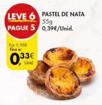 Pingo Doce PASTEL DE NATA 55g promoção