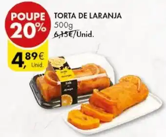 Pingo Doce TORTA DE LARANJA 500g promoção