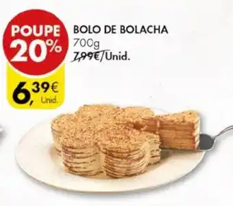 Pingo Doce BOLO DE BOLACHA 700g promoção