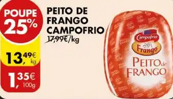 Pingo Doce PEITO DE FRANGO CAMPOFRIO kg promoção
