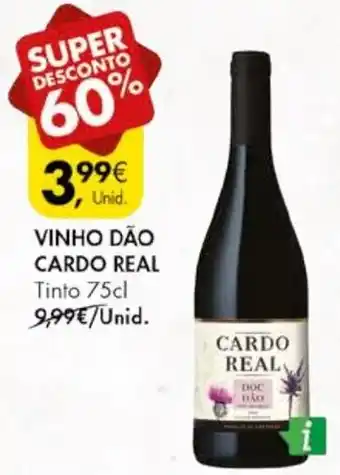 Pingo Doce VINHO DÃO CARDO REAL Tinto 75cl promoção