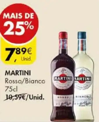 Pingo Doce MARTINI Rosso/Bianco 75cl promoção