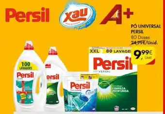 Pingo Doce Pó Universal Persil 80 Deses promoção