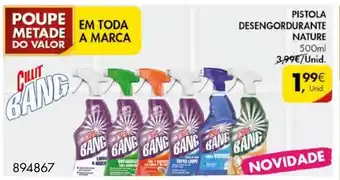 Pingo Doce Cillit Bang Pistola Desengordurante Nature 500ml promoção