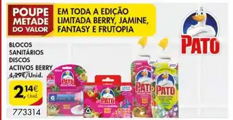 Pingo Doce Blocos Sanitários Discos Activos Berry promoção