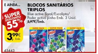 Sonasol Blocos Sanitários Triplos