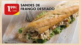 Pingo Doce Sandes de Frango Desfiado promoção