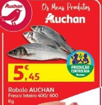 Auchan Robalo Auchan 400/600kg promoção