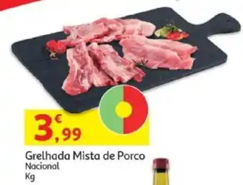 Auchan Grelhada Mista de Porco promoção
