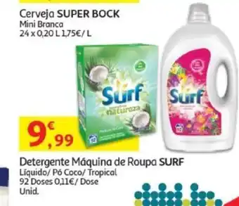 Auchan Detergente Máquina de Roupa Surf promoção