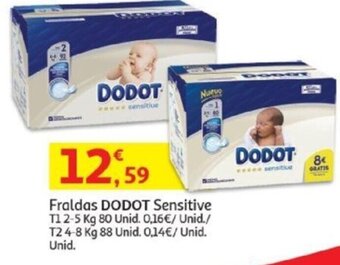 Auchan Fraldas DODOT Sensitive promoção