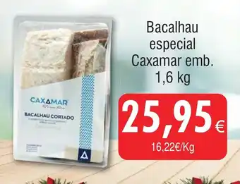 Froiz Bacalhau especial Caxamar emb. 1,6 kg promoção