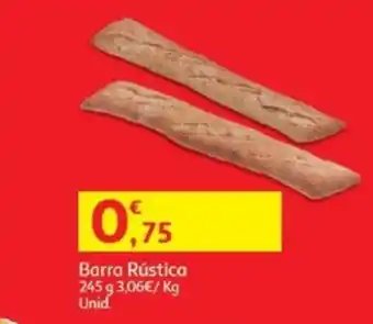 Auchan Barra Rústica promoção