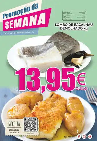 Froiz Lombo de Bacalhau Demolhado promoção