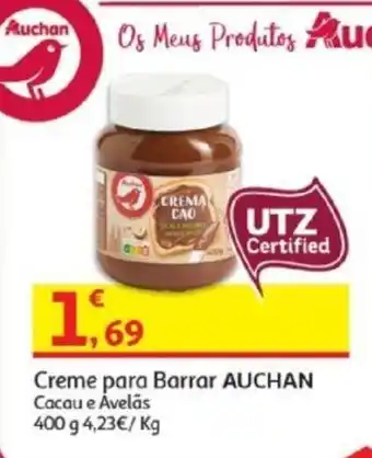 Creme para Barrar Auchan 400g
