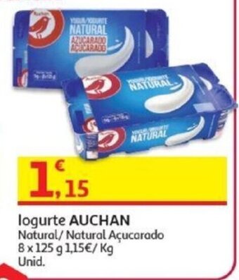 Auchan Iogurte Auchan promoção