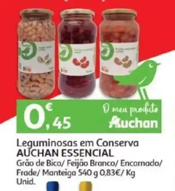 Auchan Leguminosas em Conserva Auchan Essencial promoção