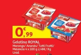 Auchan Gelatina Royal promoção