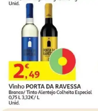 Auchan Vinho Porta da Ravessa promoção