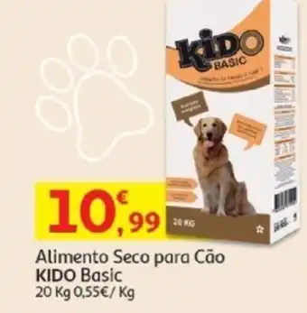 Auchan Alimento Seco para Cão KIDO Basic 20kg promoção