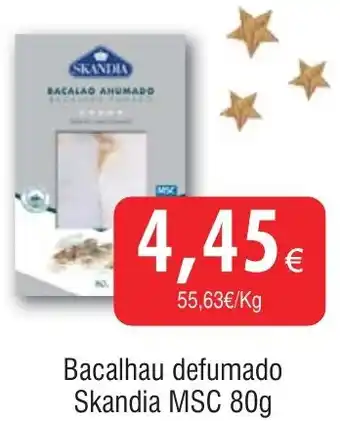 Froiz Bacalhau defumado Skandia MSC 80g promoção