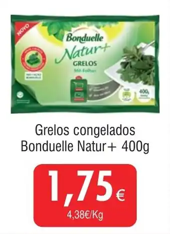 Froiz Grelos congelados Bonduelle Natur+ 400g promoção