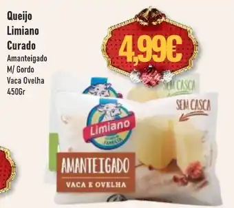 Belita Queijo Limiano Curado Amanteigado M/ Gordo Vaca Ovelha 450Gr promoção