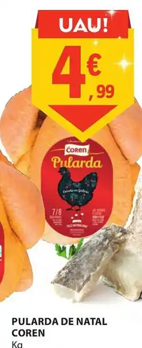 E.Leclerc PULARDA DE NATAL COREN Kg promoção