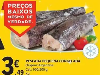 E.Leclerc PESCADA PEQUENA CONGELADA kg promoção