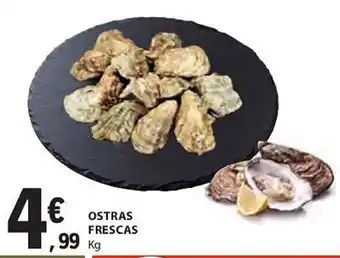 E.Leclerc OSTRAS FRESCAS kg promoção