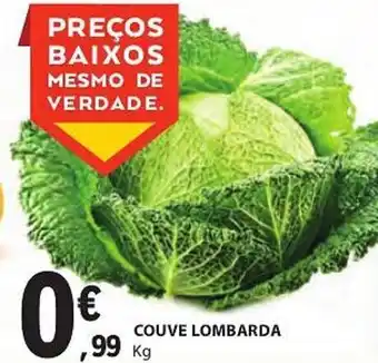 E.Leclerc COUVE LOMBARDA KG promoção